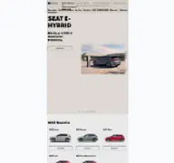 Kleine Seitenvorschau von bungsberg.seat.de