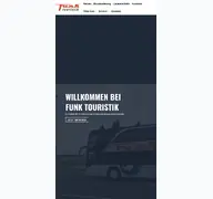Kleine Seitenvorschau von funk-touristik.de