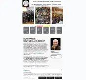 Kleine Seitenvorschau von kunstpreis-deutschland.de