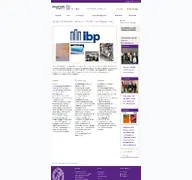 Kleine Seitenvorschau von ibp.uni-rostock.de