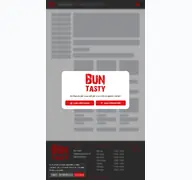 Kleine Seitenvorschau von bun-tasty.de