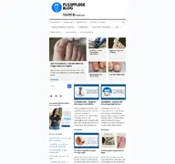 Kleine Seitenvorschau von fusspflegeblog.de