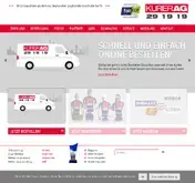 Kleine Seitenvorschau von kurierag-hamburg.de