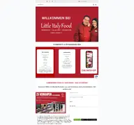 Kleine Seitenvorschau von littleitalyfood.de