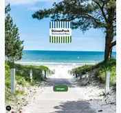 Kleine Seitenvorschau von gaesteportal.duenenpark.de