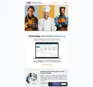 Kleine Seitenvorschau von timetracking-online.com