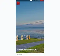 Kleine Seitenvorschau von live.buesum.de