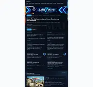 Kleine Seitenvorschau von game7days.de