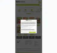 Kleine Seitenvorschau von burda-foodshop.de
