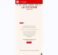 Kleine Seitenvorschau von la-osteria.de