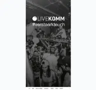 Kleine Seitenvorschau von livemusikkommission.de