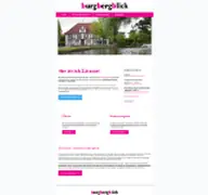 Kleine Seitenvorschau von burgbergblick.de