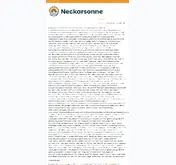 Kleine Seitenvorschau von neckarsonne.de