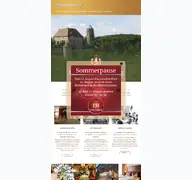 Kleine Seitenvorschau von burg-colmberg.de