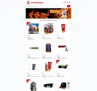 Kleine Seitenvorschau von feuerwehrversand.de