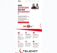 Kleine Seitenvorschau von accsicherheitstechnik.de