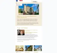 Kleine Seitenvorschau von burgenregion.de