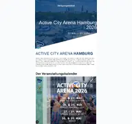 Kleine Seitenvorschau von activecityarena.de