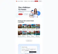 Kleine Seitenvorschau von hotelcard.ch