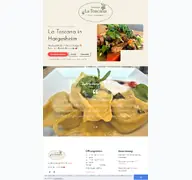 Kleine Seitenvorschau von latoscana-restaurant.de