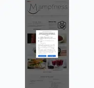 Kleine Seitenvorschau von mampfness.de