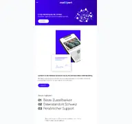 Kleine Seitenvorschau von mailxpert.ch