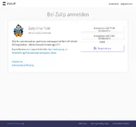 Kleine Seitenvorschau von zulip.cit.tum.de