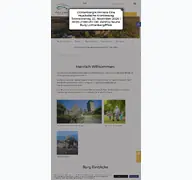 Kleine Seitenvorschau von burglichtenberg.pfaelzerbergland.de
