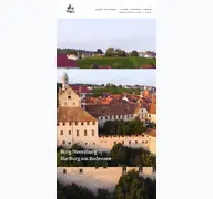 Kleine Seitenvorschau von burg-meersburg.de