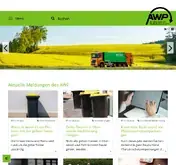 Kleine Seitenvorschau von awp-paf.de