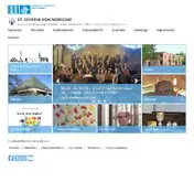 Kleine Seitenvorschau von severinkirche.de