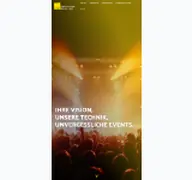 Kleine Seitenvorschau von lmv-veranstaltungstechnik.de