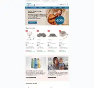 Kleine Seitenvorschau von babymondino.de