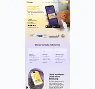 Kleine Seitenvorschau von formie.de