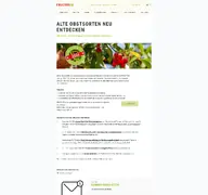 Kleine Seitenvorschau von fructus.ch