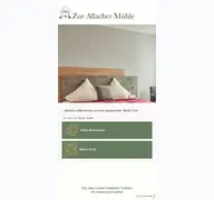 Kleine Seitenvorschau von zurallachermuehle.de