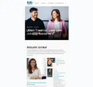 Kleine Seitenvorschau von lob-magazin.de