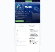 Kleine Seitenvorschau von zw3d.encee.de