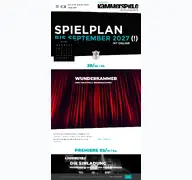 Kleine Seitenvorschau von kammerspiele-wiesbaden.de