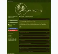 Kleine Seitenvorschau von sealoffantasy.de