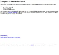 Kleine Seitenvorschau von savoyer-au.de