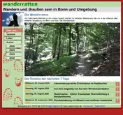 Kleine Seitenvorschau von wanderratten.de