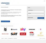 Kleine Seitenvorschau von loewensteinmedical.mitarbeiterangebote.de