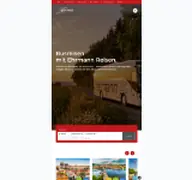 Kleine Seitenvorschau von bus.ehrmann-reisen.de