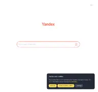 Kleine Seitenvorschau von yandex.de