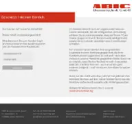 Kleine Seitenvorschau von login.abic-brennertechnik.de