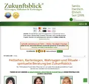Kleine Seitenvorschau von zukunftsblick.ch