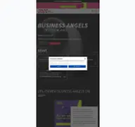 Kleine Seitenvorschau von business-angels.de