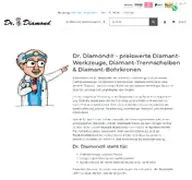 Kleine Seitenvorschau von dr-diamond.de