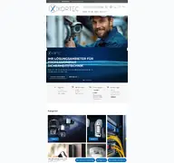 Kleine Seitenvorschau von xortec.de